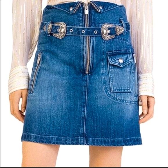 The Kooples Jeans Skirt - Picture 1 of 7